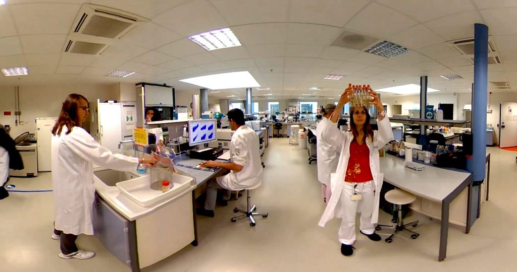 laboratoire de chimie