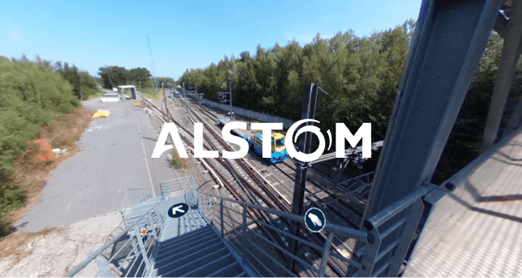 Alstom logo x Uptale
