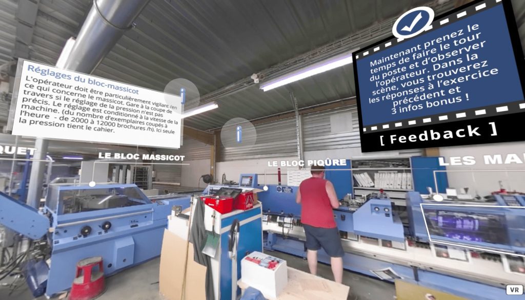industrie graphique réalité virtuelle