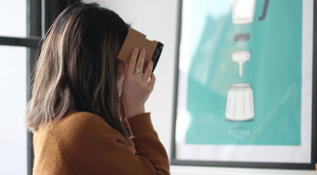 Person in vr